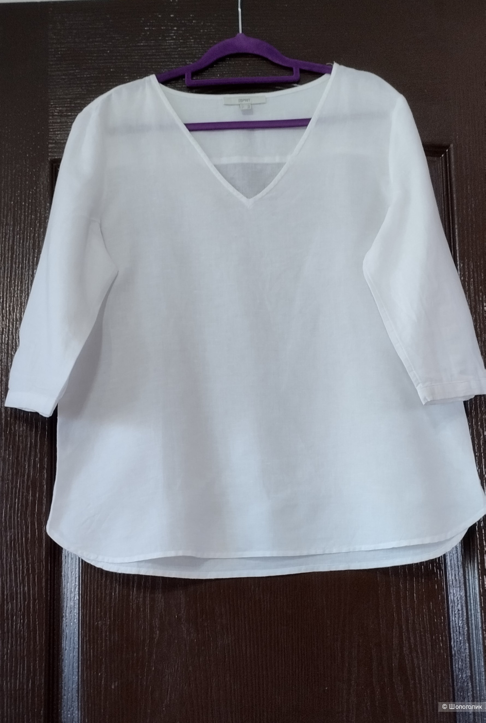 Льняная блуза ESPRIT, 44-46р