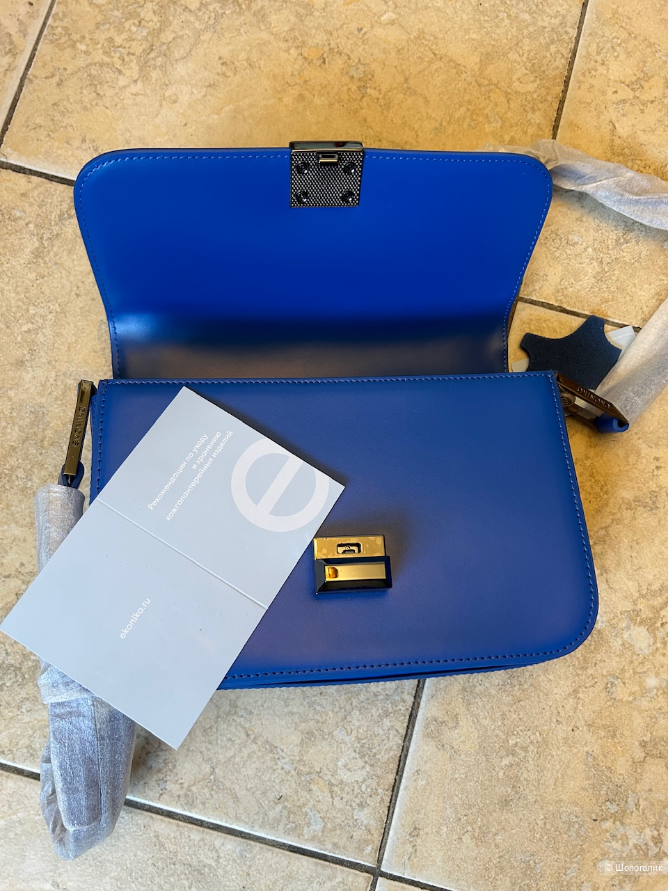 Сумка из натуральной кожи Ekonika