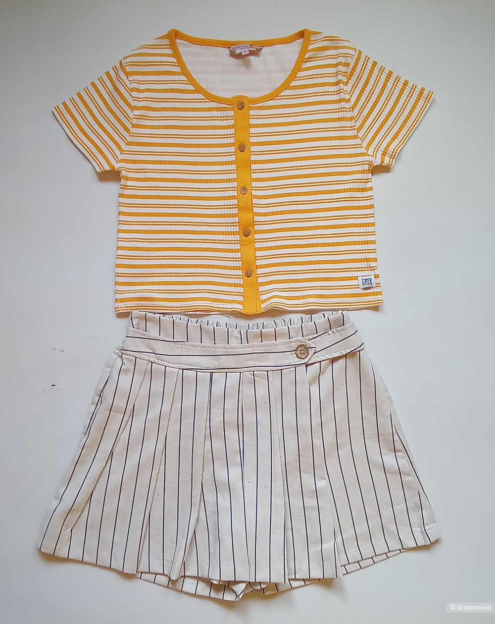 Топ и шорты To be too 164-170 см