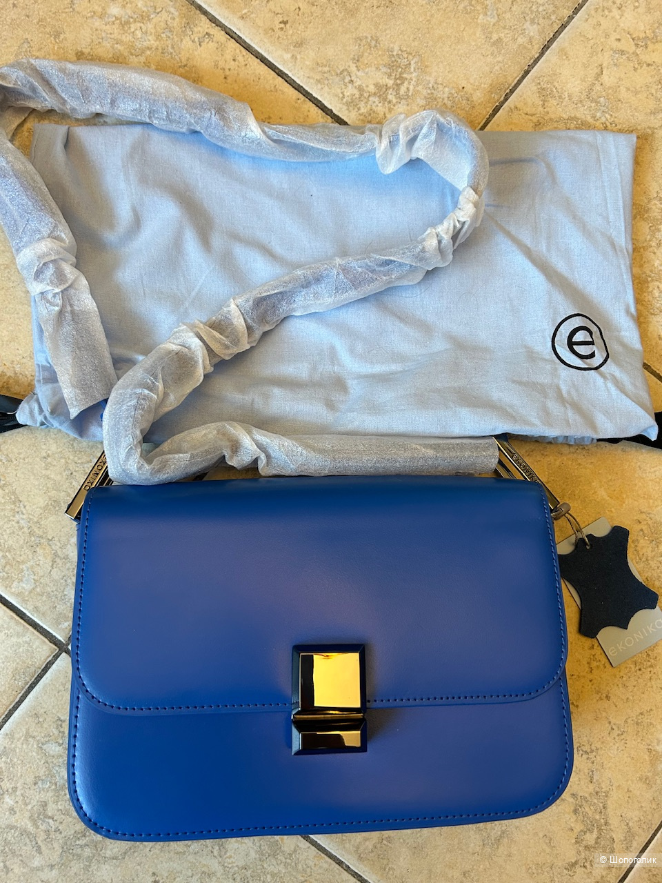 Сумка из натуральной кожи Ekonika