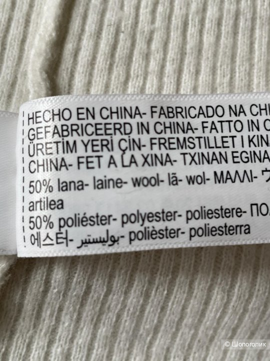 Massimo Dutti. свитер женский с воротником-поло, М