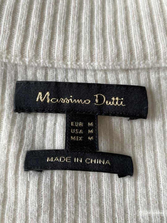 Massimo Dutti. свитер женский с воротником-поло, М