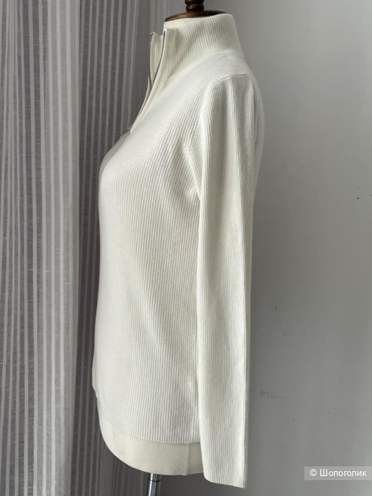 Massimo Dutti. свитер женский с воротником-поло, М