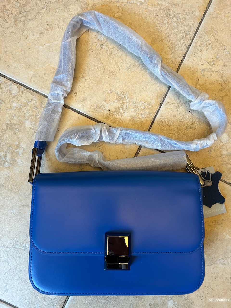 Сумка из натуральной кожи Ekonika