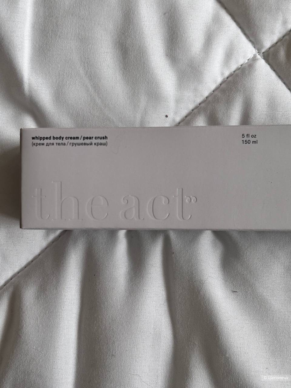 Крем для тела The Act с грушей