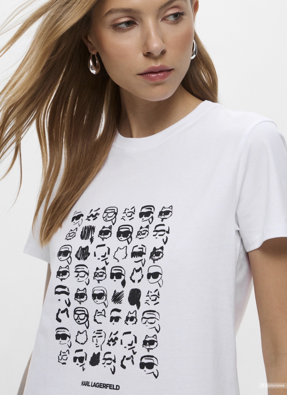 Футболка Karl Lagerfeld m размер