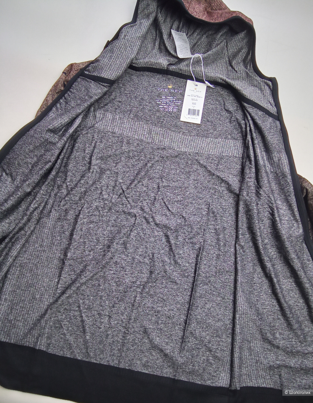 Спортивное зип худи The new L