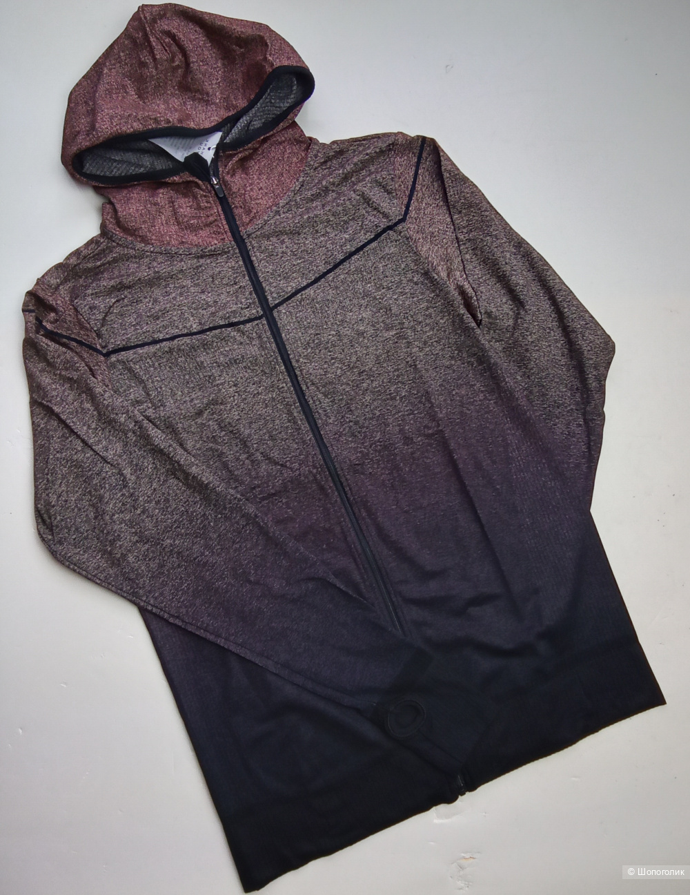 Спортивное зип худи The new L