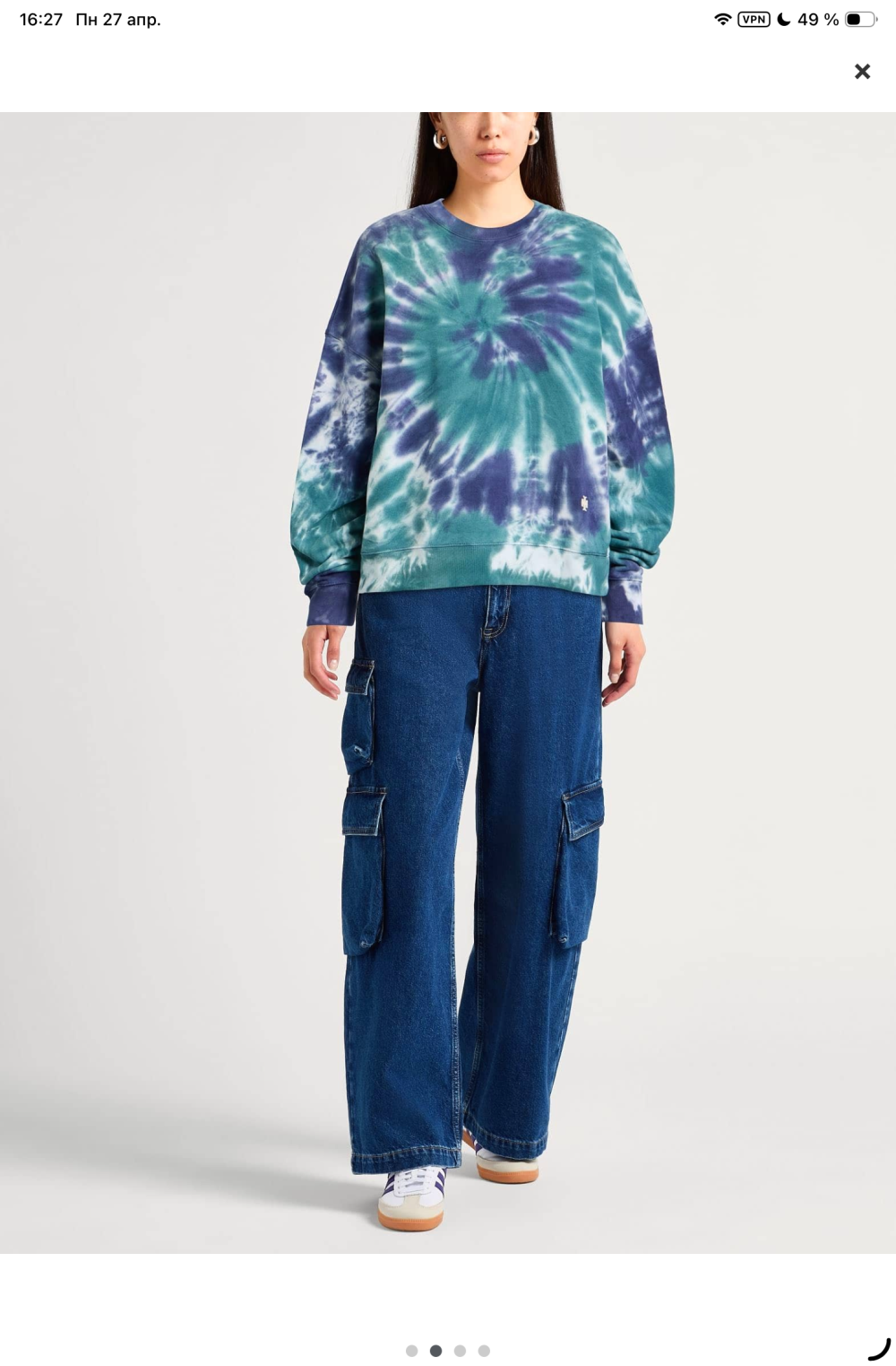 Толстовка tory sport S