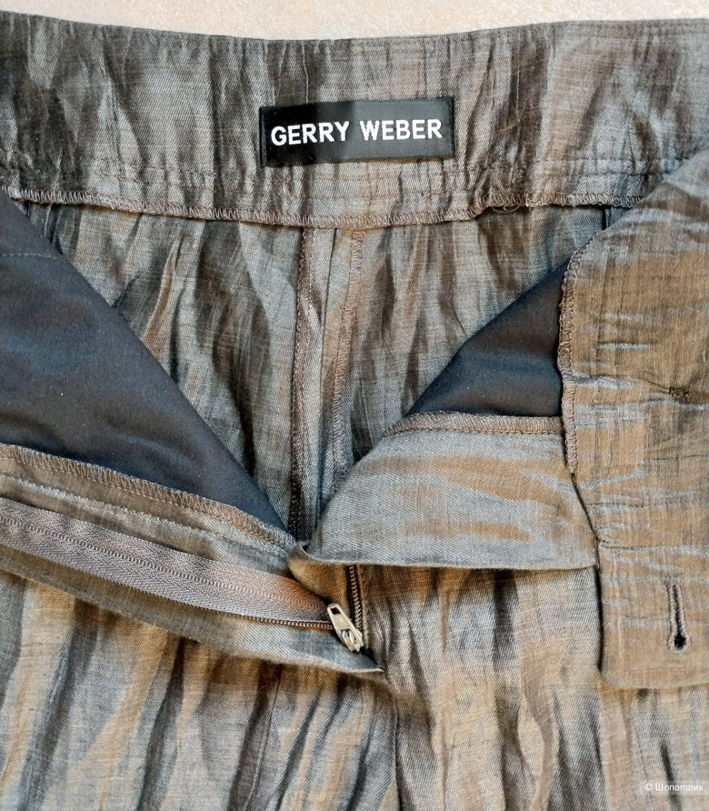 Льняные брюки Gerry Weber. Размер 38 (RUS 44-46)