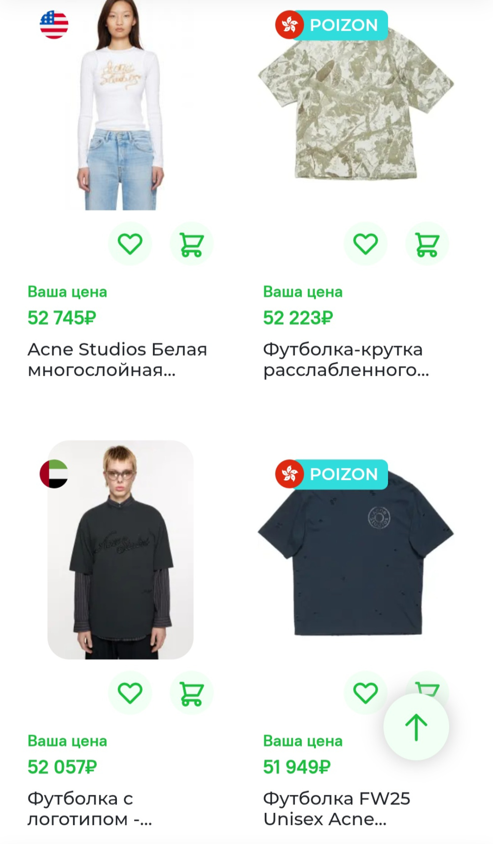 Футболка Acne Studios, 44-46