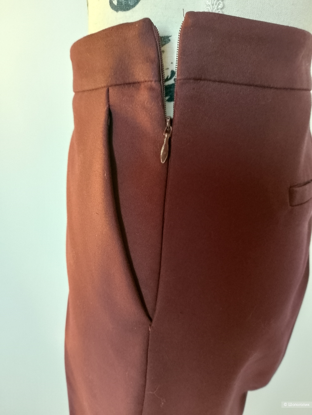 Брюки more&more зауженые хлопковые, ит 48