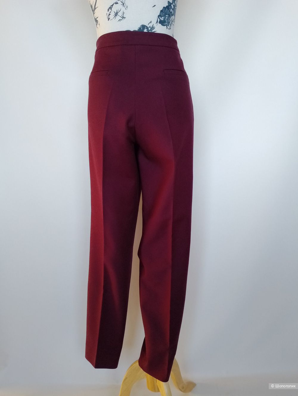 Брюки more&more зауженые хлопковые, ит 48