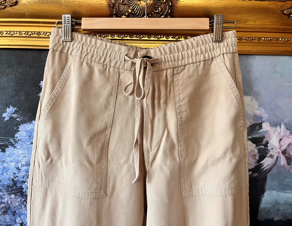 Zara летние брюки карго, размер 42-44