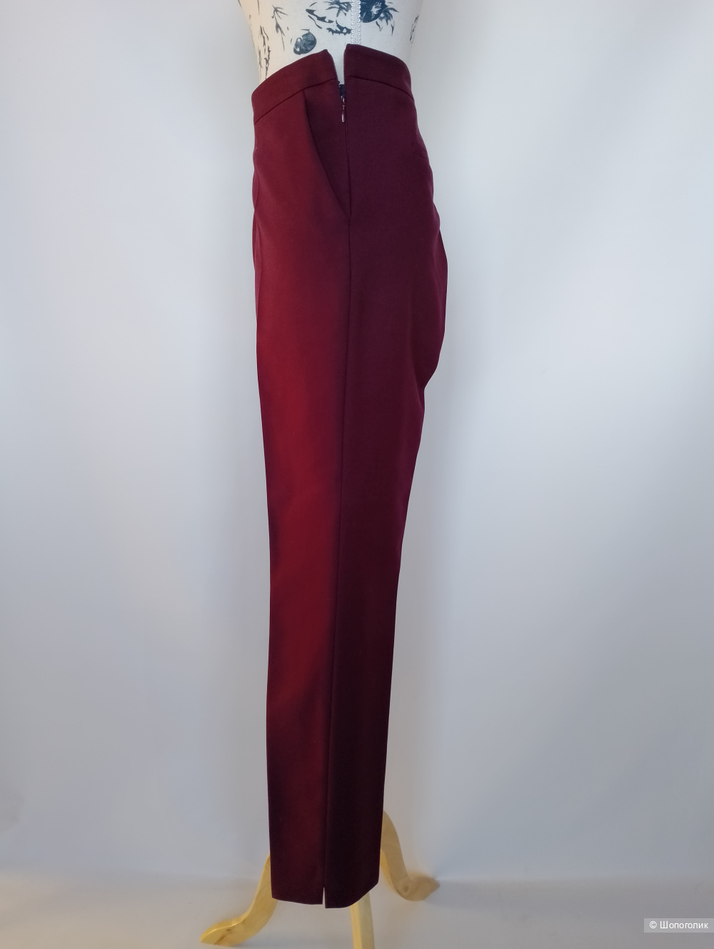Брюки more&more зауженые хлопковые, ит 48