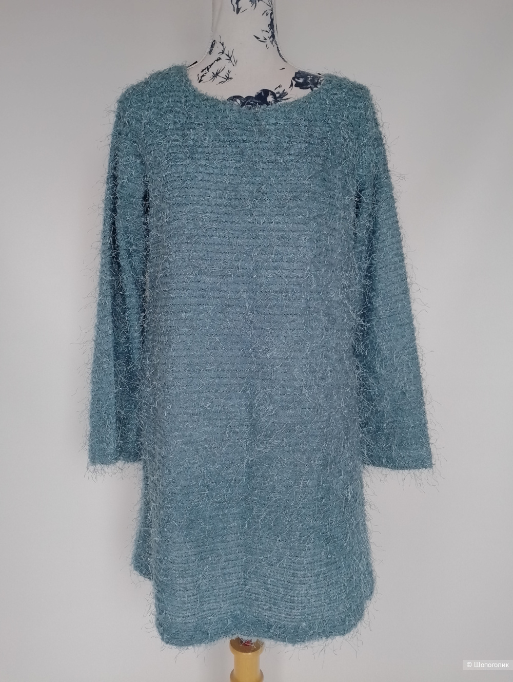 Платье senorella мини с рукавами, М