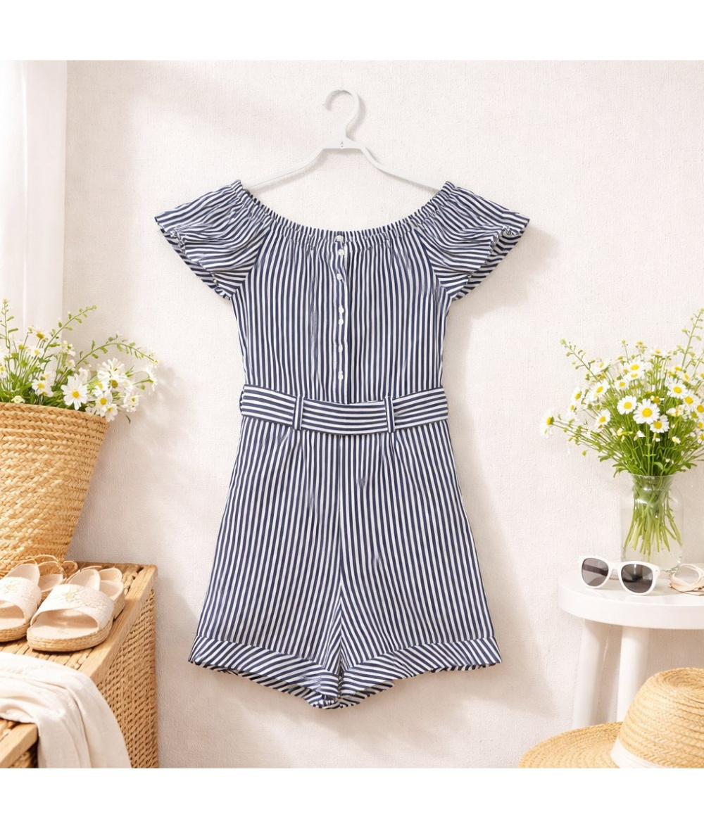 Комбинезон-шорты в полоску Zara 44 р.